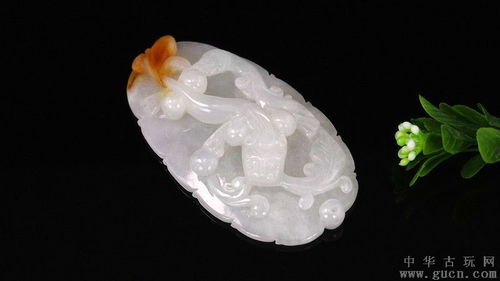 翡翠精品 冰糯種俏皮天祿運(yùn)財(cái)花件